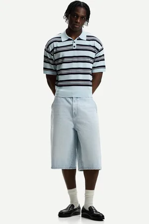 Bershka Bermuda Denim Skater Hombre 46