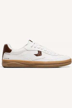 Bershka Zapatillas Retro Detalles Animal Print Mujer 36
