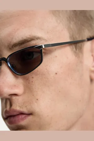 Bershka Gafas Sol Metálicas Hombre