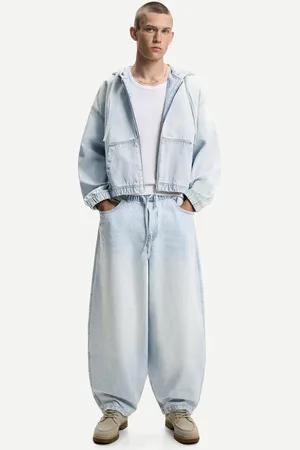 Bershka Jeans Super Balloon Hombre M