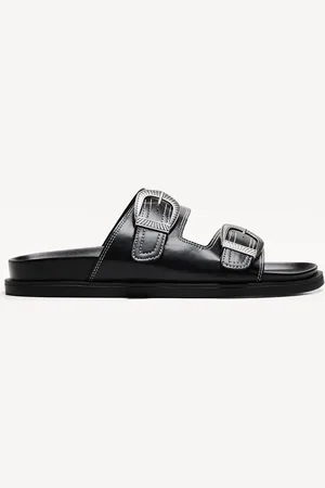 Bershka Sandalia Plana Hebillas Hombre 40