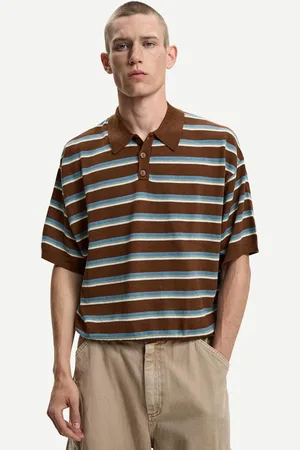 Bershka Polo Rayas Hombre Xl