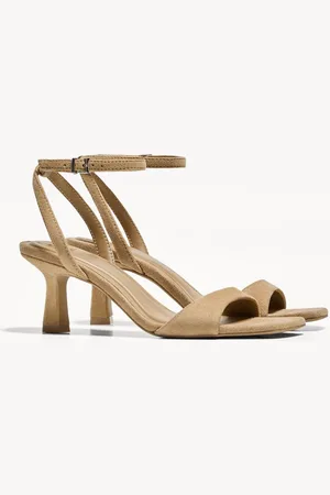 Bershka Sandalia Tacón Pulsera Mujer 36