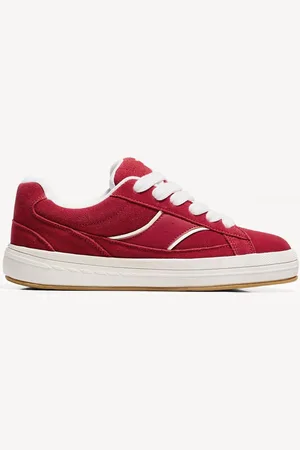 Bershka Zapatillas Skate Piel Mujer 41
