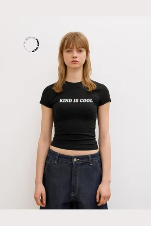 Bershka Camiseta Manga Corta Print Mujer Xs