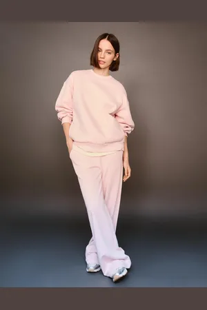 Bershka Sudadera Oversize Bolsillos Laterales Mujer S