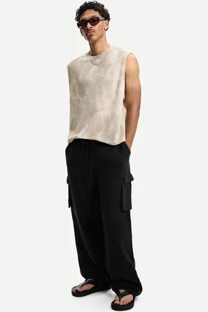 Bershka Pantalón Cargo Skater Hombre L
