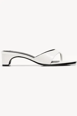 Bershka Sandalia Tacón Mule Mujer 37