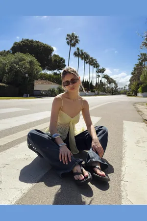 Bershka Top Tirantes Encaje Mujer S