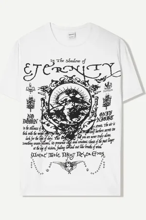 Bershka Camiseta Manga Corta Print Hombre Xs