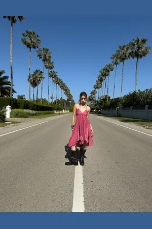 Bershka Vestido Mini Volantes Mujer L