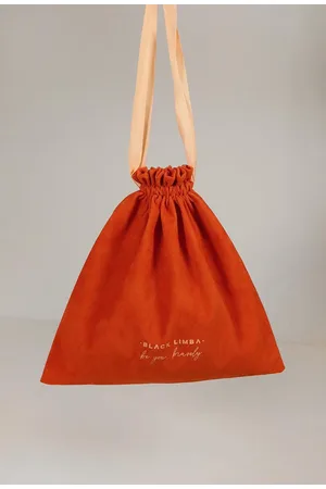 Black Limba Bolsa de regalo pequeña Limbag - Orange - 22x22