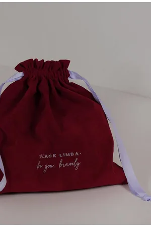 Black Limba Bolsa de regalo grande Limbag - Burgundy - 28x28