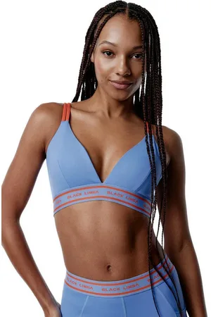 Black Limba Top deportivo sujeción media Impulse - Persian jewel & Coral - XS