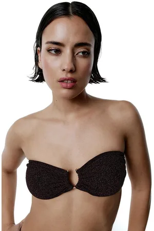 Black Limba Top bikini bandeau Nova - Espresso - XS