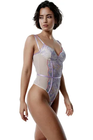 Black Limba Body falso aro Arden - Multicolor - S