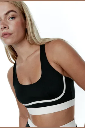 Black Limba Top deportivo sujeción alta Tao - Black - XS