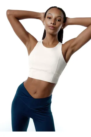 Black Limba Top deportivo sujeción alta Diardi - Cream - XS