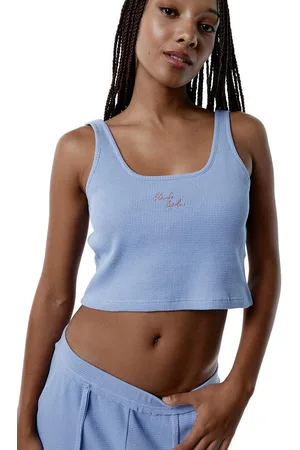 Black Limba Top deportivo de algodón Eternity - Sky blue - S
