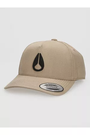 Nixon Deep Down Athletic Snapback Cap marrón