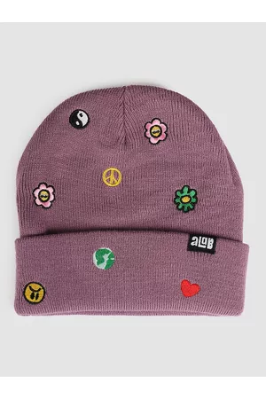 A.Lab Keeping The Peace Emb Beanie violet