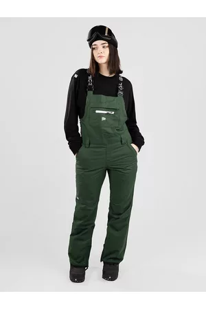 Coal Mujer Pantalones - North Twin Bib Pants verde