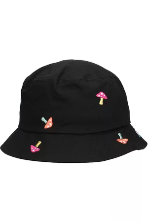 A.Lab Mujer Sombreros y Gorros - Shroom Embroidered Bucket Hat negro