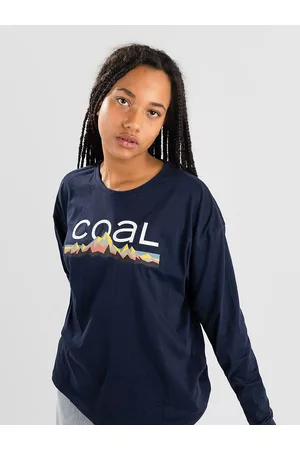 Coal Manga larga - Heather Lake Long Sleeve T-Shirt azul