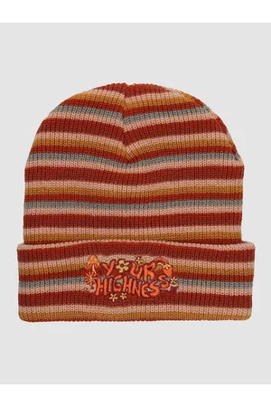 Your Highness Gorros - In The Groove Stripe Beanie naranja