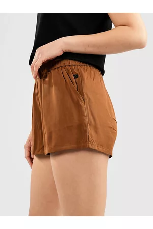 Iriedaily Mujer Shorts o piratas - Civic Shorts marrón
