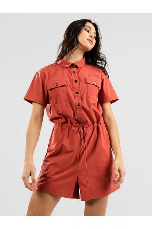 Coal Mujer Vestidos y faldas - Almena Overall rojo
