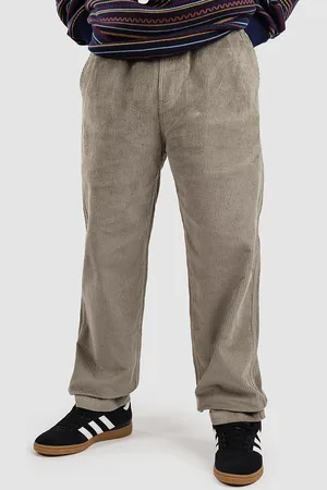 Blue Tomato Cord Relaxed Pantalones gris
