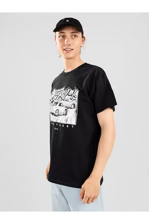 Key Street Versus Camiseta negro