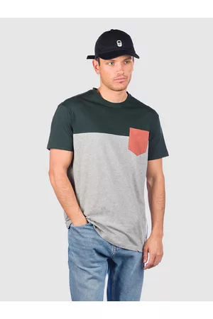 Iriedaily Block Pocket Camiseta gris