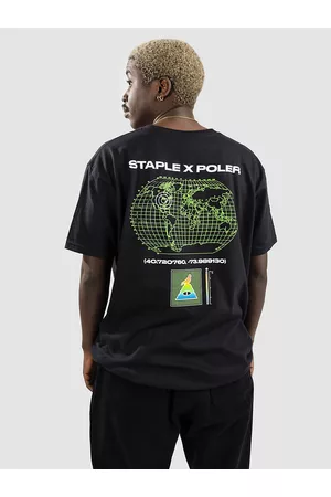 Poler Globo Pigeon Camiseta negro