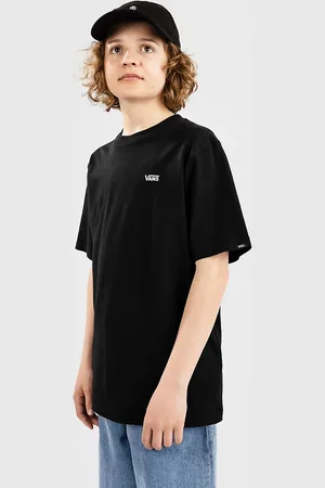 Vans Left Chest Kids Camiseta negro