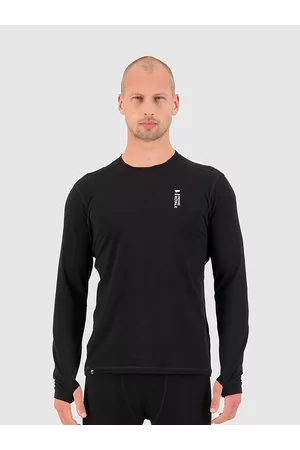 MONS ROYALE Merino Cascade Flex Camiseta Técnica negro