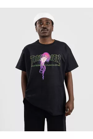 Thrasher Atlantic Drift Camiseta negro