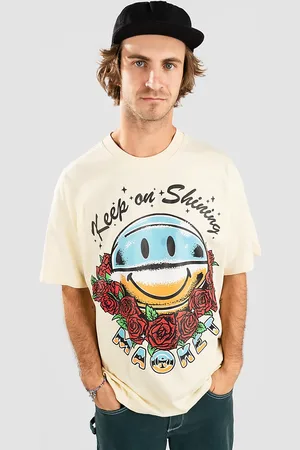 MARKET Smiley Keep On Shining Camiseta