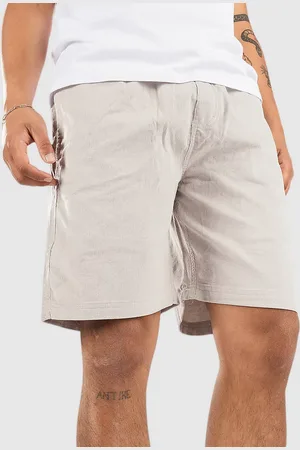 Blue Tomato Mini Cord Pantalones Cortos blanco