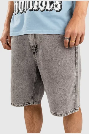 Empyre Loose Fit Sk8 Short Denim Pantalones Cortos gris