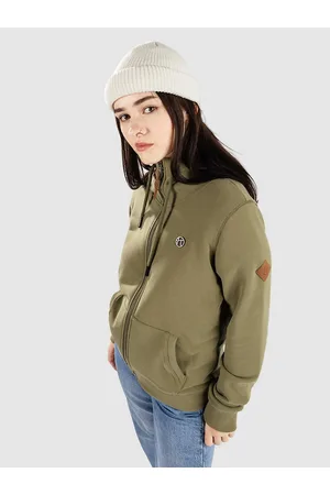 Kazane Sonia Sudadera con Cremallera verde