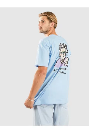 BROTHER MERLE Betty Retro Camiseta azul