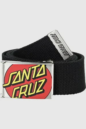 Santa Cruz Crop Dot Cinturón negro