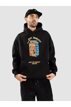Polypop Juice Box Sudadera con Capucha negro