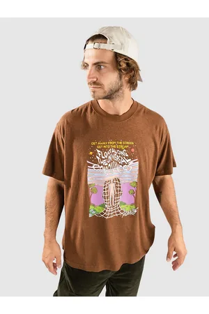 Afends Next Level Camiseta marrón