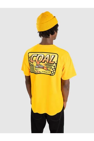Coal Corduroy Cutter Camiseta amarillo