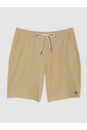 Salty Crew Drifter 2 Hybrid Elastic Kids Pantalones Cortos marrón