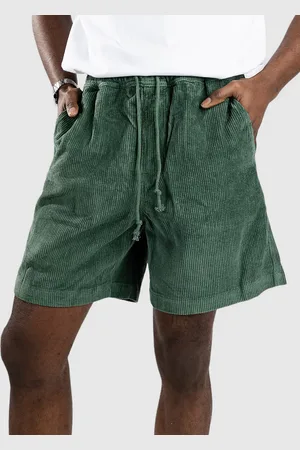 Blue Tomato Cord Easy Pantalones Cortos verde
