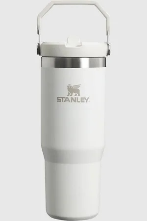 Stanley The Iceflow Flip Straw Tumbler Botella blanco